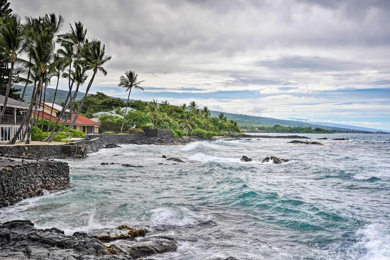 Daire Walk To Turtle Beach From Kailua-Kona Apt!