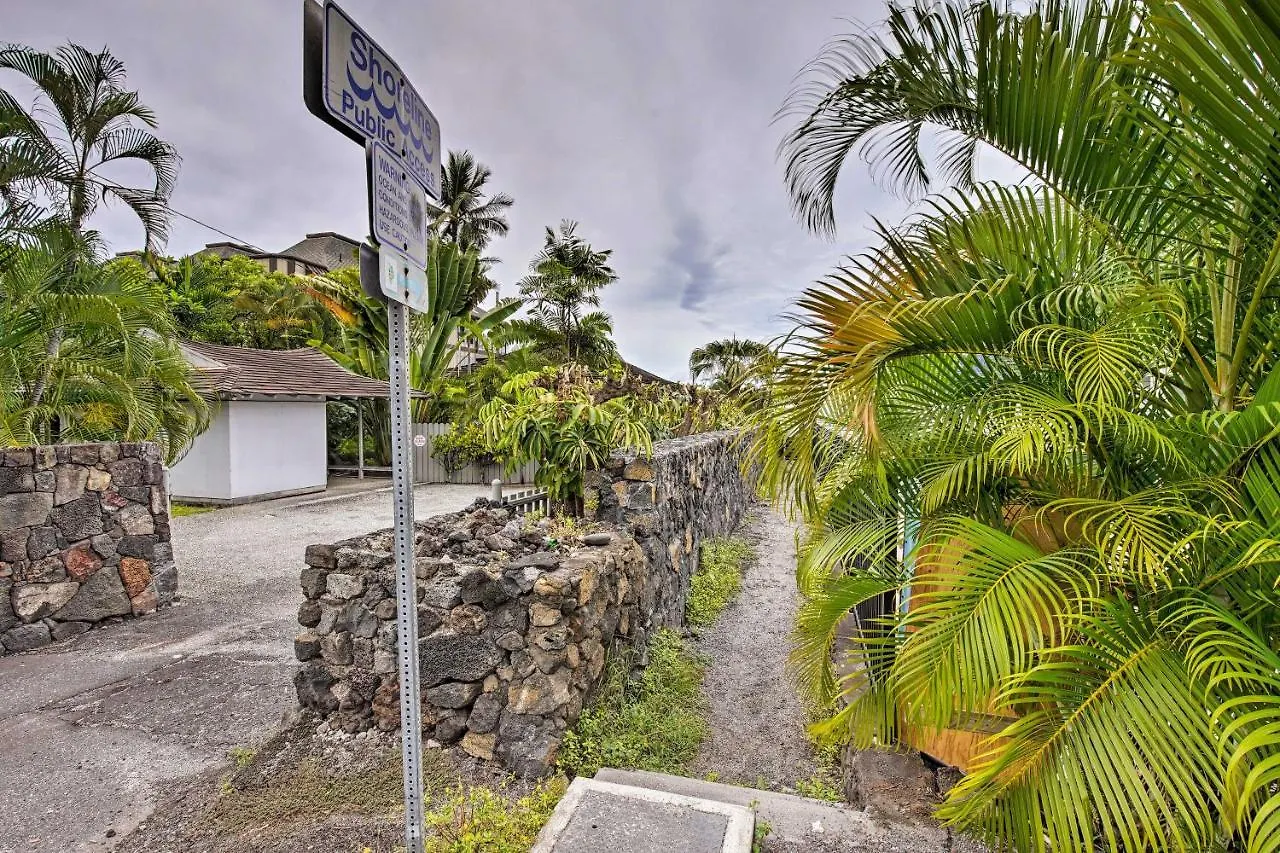 Daire Walk To Turtle Beach From Kailua-Kona Apt!